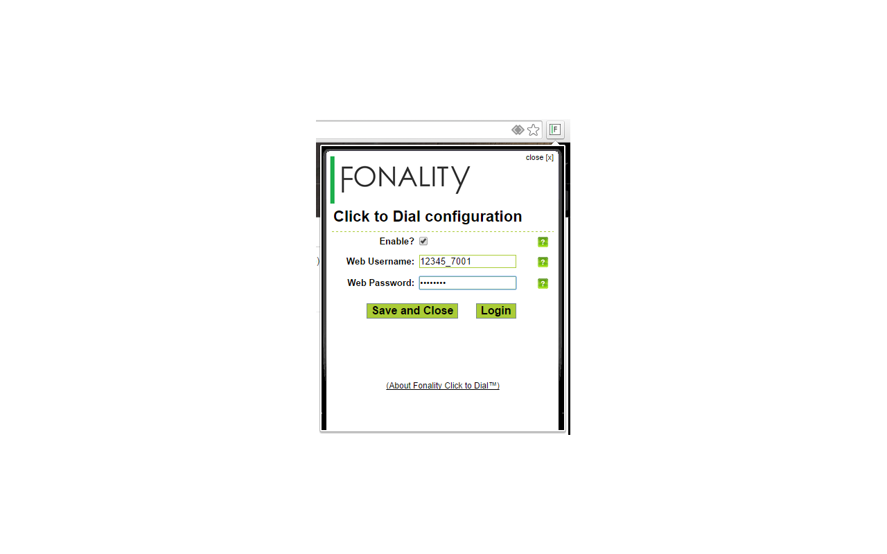 Fonality Click to Dial Preview image 0