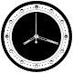 Download Black & white clock live wallpaper For PC Windows and Mac 1.0