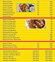 A- 1 Chaap Corner menu 1