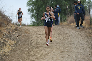 Mt. SAC Cross Country Invitational - Photos - Alize Hartke (1st) Race 12  DSC_8035 - Mt SAC XC Invitational 2014