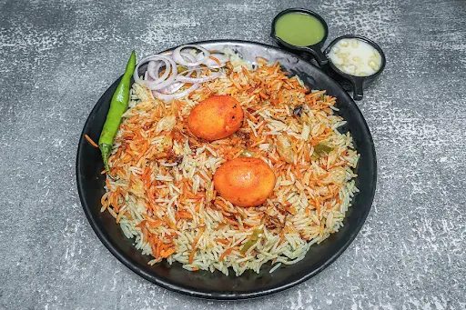 Hyderabad Egg Dum Biryani