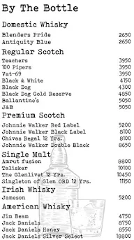 Filament Bar menu 7