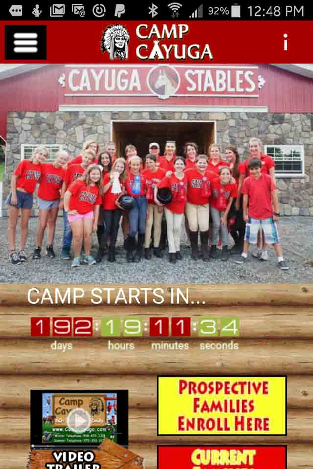 Camp Cayuga Screen 1