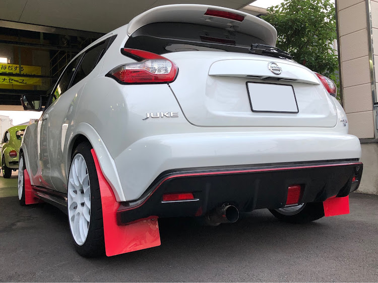 ジュークのマッドフラップに関するカスタム事例の投稿画像2枚目