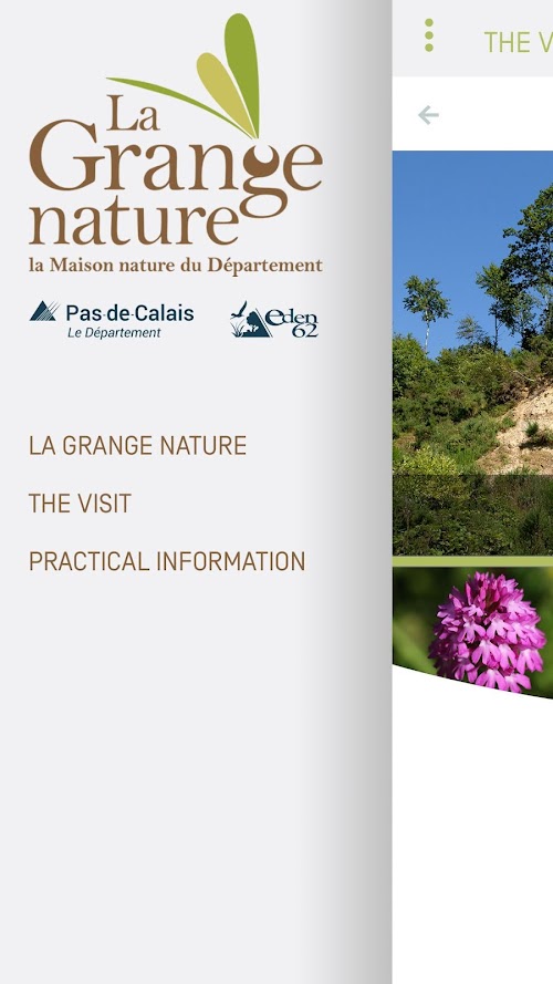 Android application La grange nature screenshort