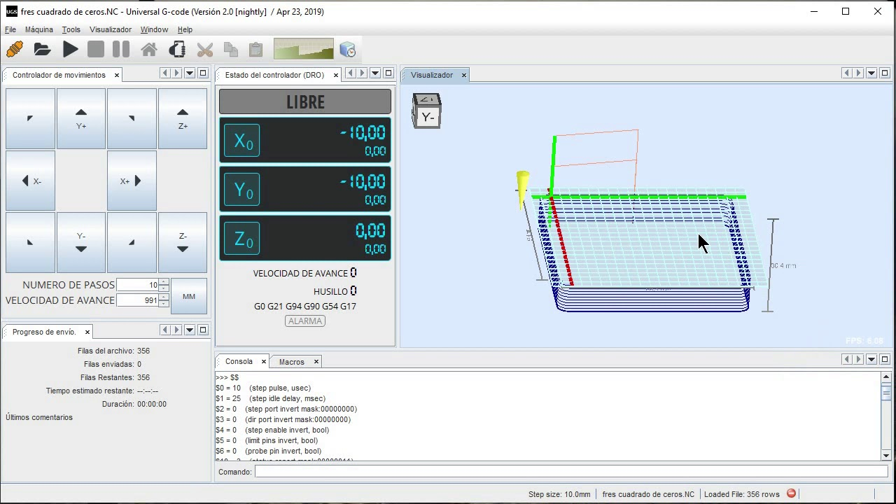 Universal G Code Sender Basics from J Tech Photonics, Inc.