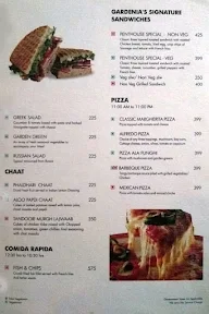 Gardenia - Hotel Manu Maharani menu 5