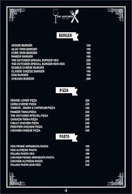 The Outcider Cafe & Lounge menu 4