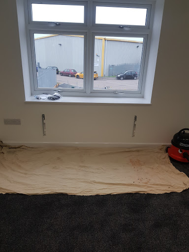Fitting new radiators and pipework throughout the building 