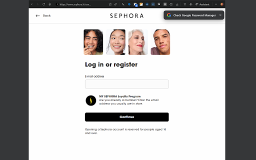 Google Password Manager Assistant screenshot 1