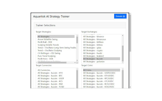 Aquaritek AI Strategy Trainer chrome extension