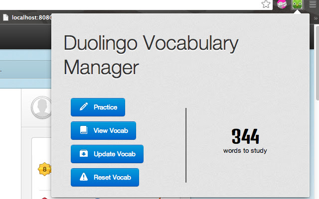 Duolingo Vocabulary Manager