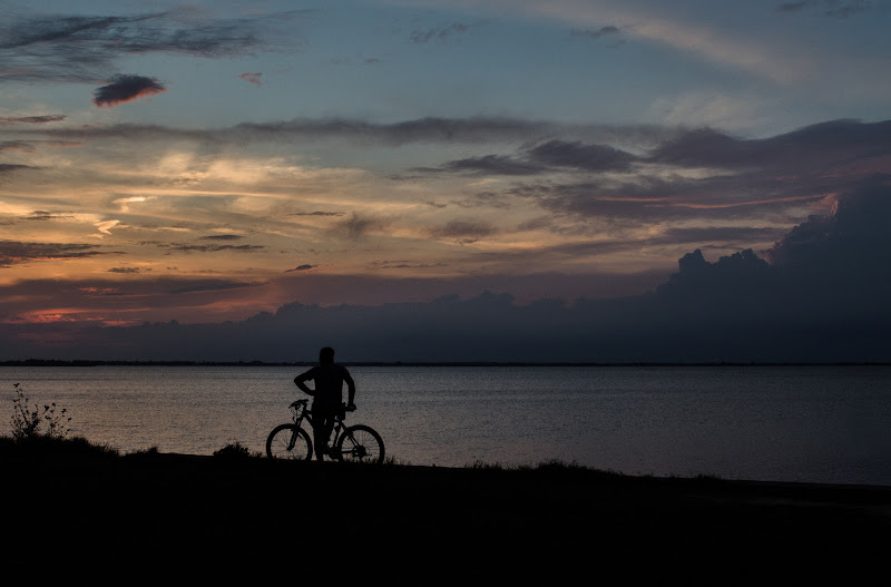 Sunset bike di Moreno re