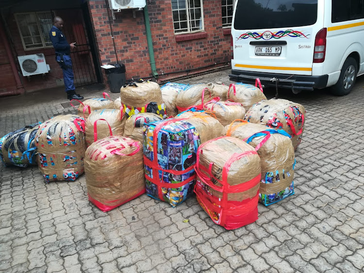 Police from Malelane were conducting a sting operation on the N4 when they arrested the suspect with 14 bags of dagga.