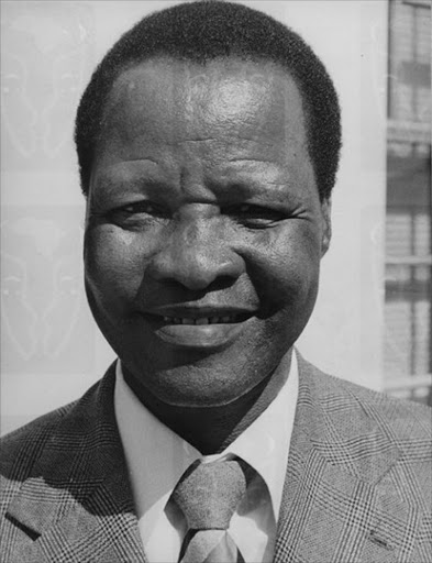 Former Transkei homeland leader and Western Thembu king Kaizer Daliwonga Matanzima