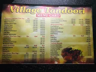 Village Tandoori menu 1