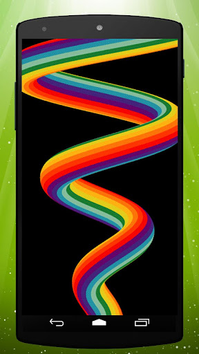 Liquid Rainbow Live Wallpaper
