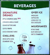 Krispy Kreme menu 3