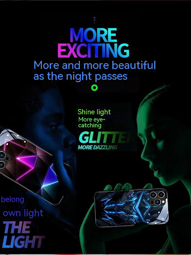 Title 5, Phone Case Incoming Light-emitting Mech. Illumi...