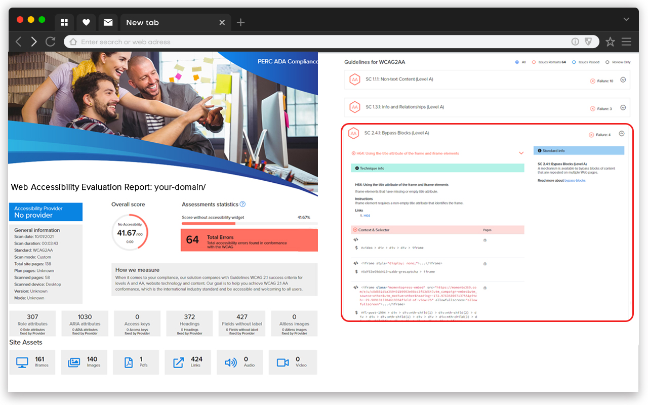 EqualWeb Accessibility Checker Preview image 7