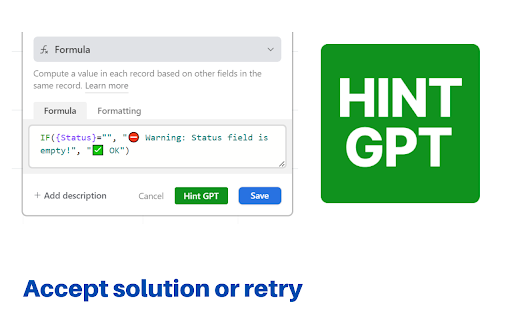 Airtable Hint GPT