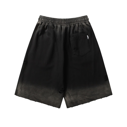 Title 9, Mens Fashion Hole Loose Sports Shorts Breathab...