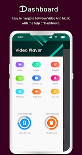 Mp4 Media Player - Mp3 Player, Video Player Tangkapan layar