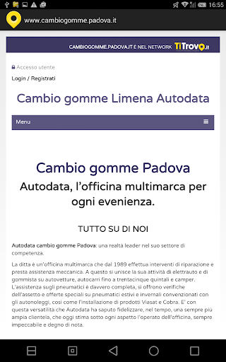 Cambio gomme Padova