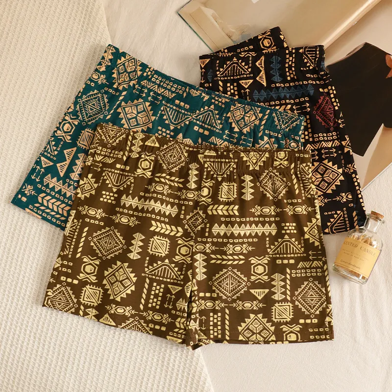 Men's American-Style Retro Ethnic Boxers. Comfortable and Stylish Underwear. Experience comfort, unique design, and a re