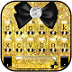 Download Glitter Golden Bow Keyboard Theme For PC Windows and Mac 1.0
