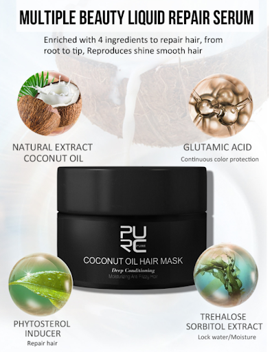 Title 2, No-Steam Nutrient Hair Mask for revitalized and...