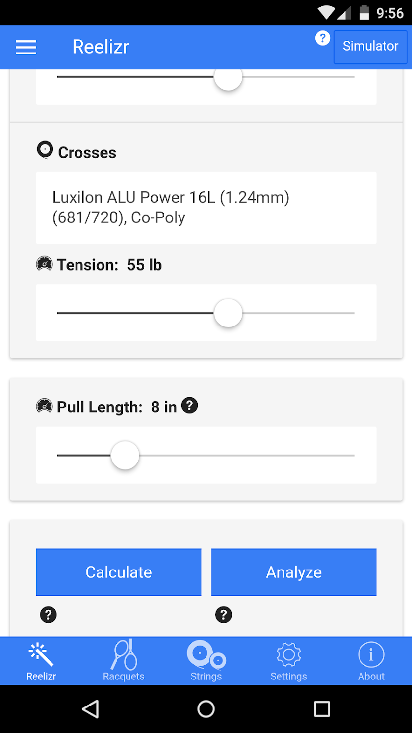 Tennis Reel Maximizer Pro Screen 1