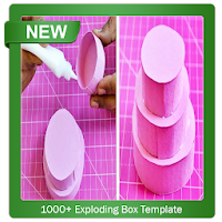 1000 Exploding Box Template