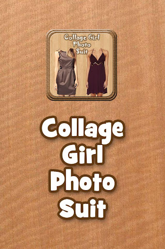 Collage Girl Dress Photo Suit