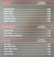 Green Jalapeno Pizza menu 1