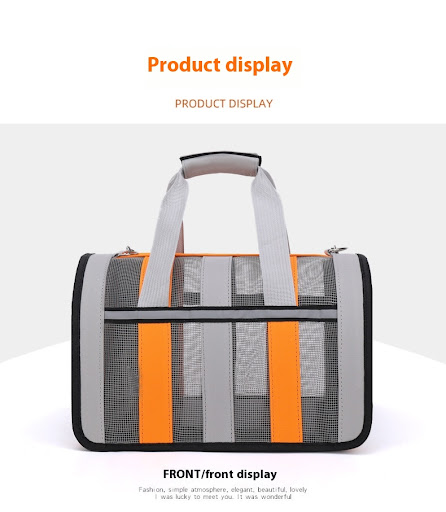 Title 19, Outdoor Portable Crossbody Pet Cat Bag. Carry y...
