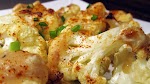 Roasted Cauliflower in Lemon-Tahini Sauce was pinched from <a href="http://vegangela.com/2011/05/01/roasted-cauliflower-in-lemon-tahini-sauce/" target="_blank">vegangela.com.</a>