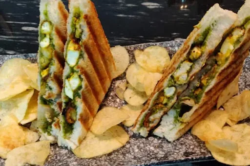 Chilli Paneer Cheese Grilled Sandwich