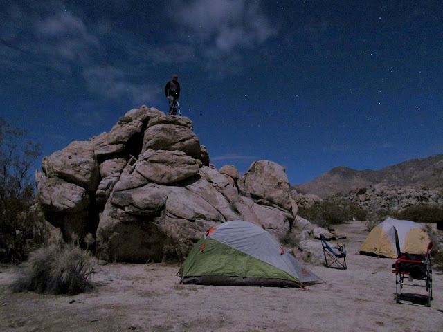 Chris doing some night photography