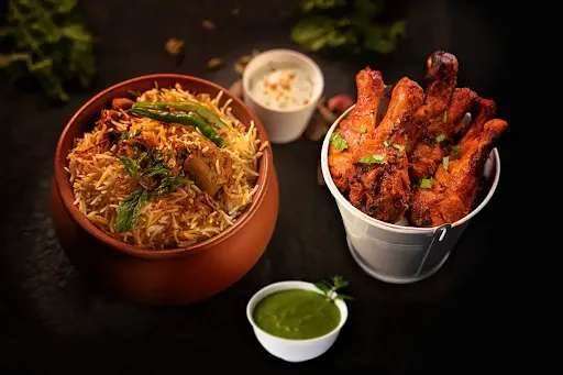 Biryani & Starter Bucket Combo (Premium)