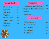 Calcutta Cafe menu 1