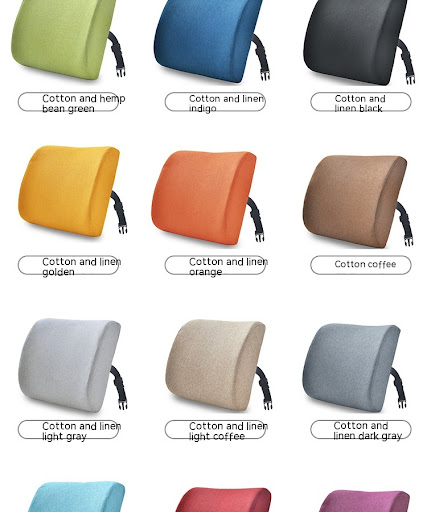 Title 5, Office Waist Cushion Waist Support Pillow for L...