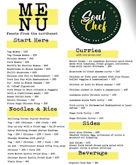 Soul Chef - Feasts From The North East menu 1