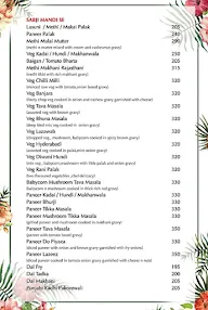 The Shelter Farms menu 5