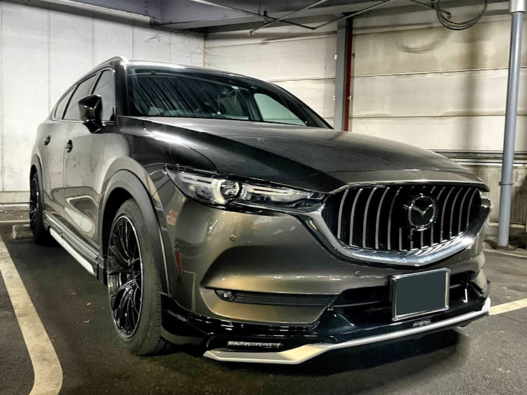 CX-8の進化はとまらない・バーチカルグリル・DAMD・車写活・立駐は盛れるに関するカスタム事例の投稿画像1枚目