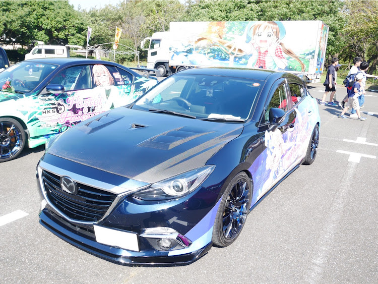 CX-5のデミオ・アクセラ・rx-8・痛車・痛車イベントに関するカスタム事例の投稿画像3枚目