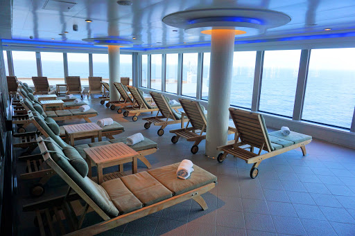 norwegian-getaway-thermal-spa.jpg - Savor rejuvenation and serenity in Norwegian Getaway's Spa Thermal Suite, the name for its 23,000-square-foot spa and fitness area.