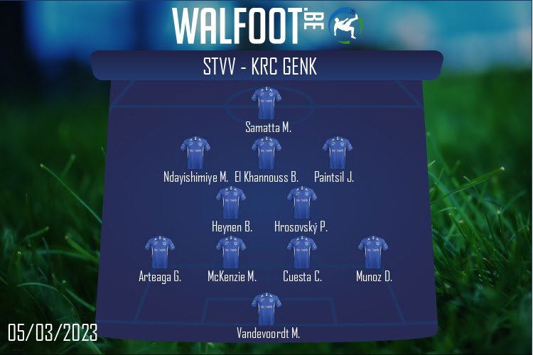 Composition KRC Genk | STVV - KRC Genk (05/03/2023)