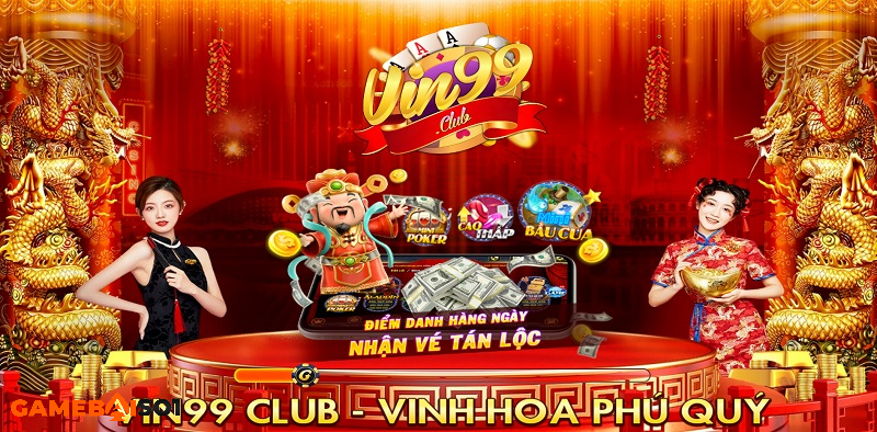 cổng game 99vin club uy tín