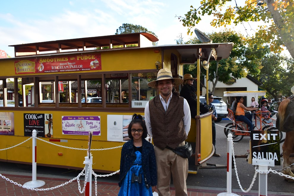 Solvang Horse -cart rider